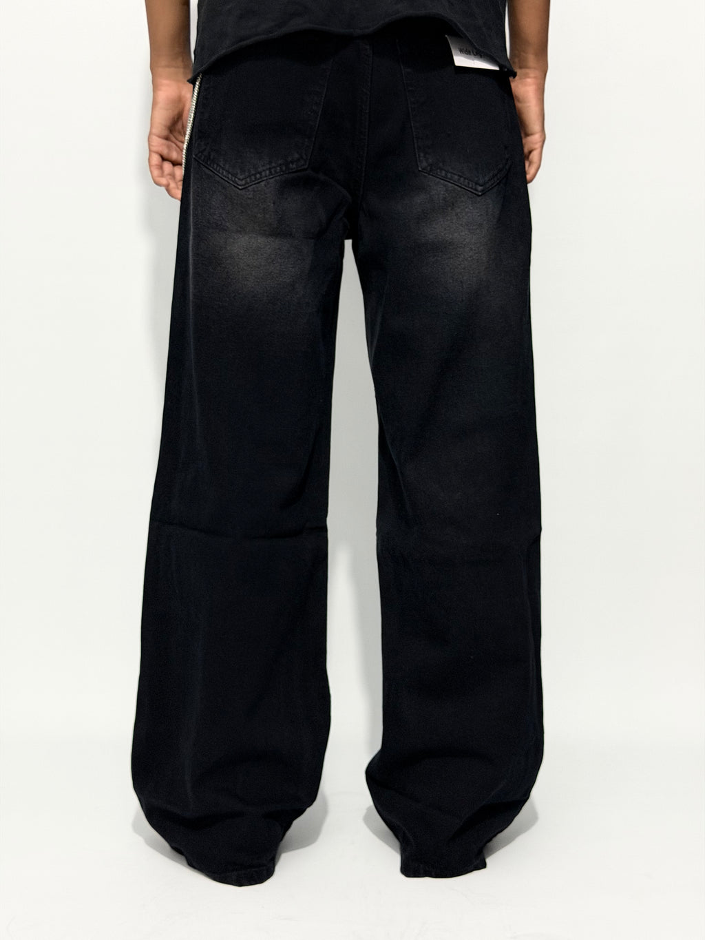 GRAPHITE WIDE-LEG