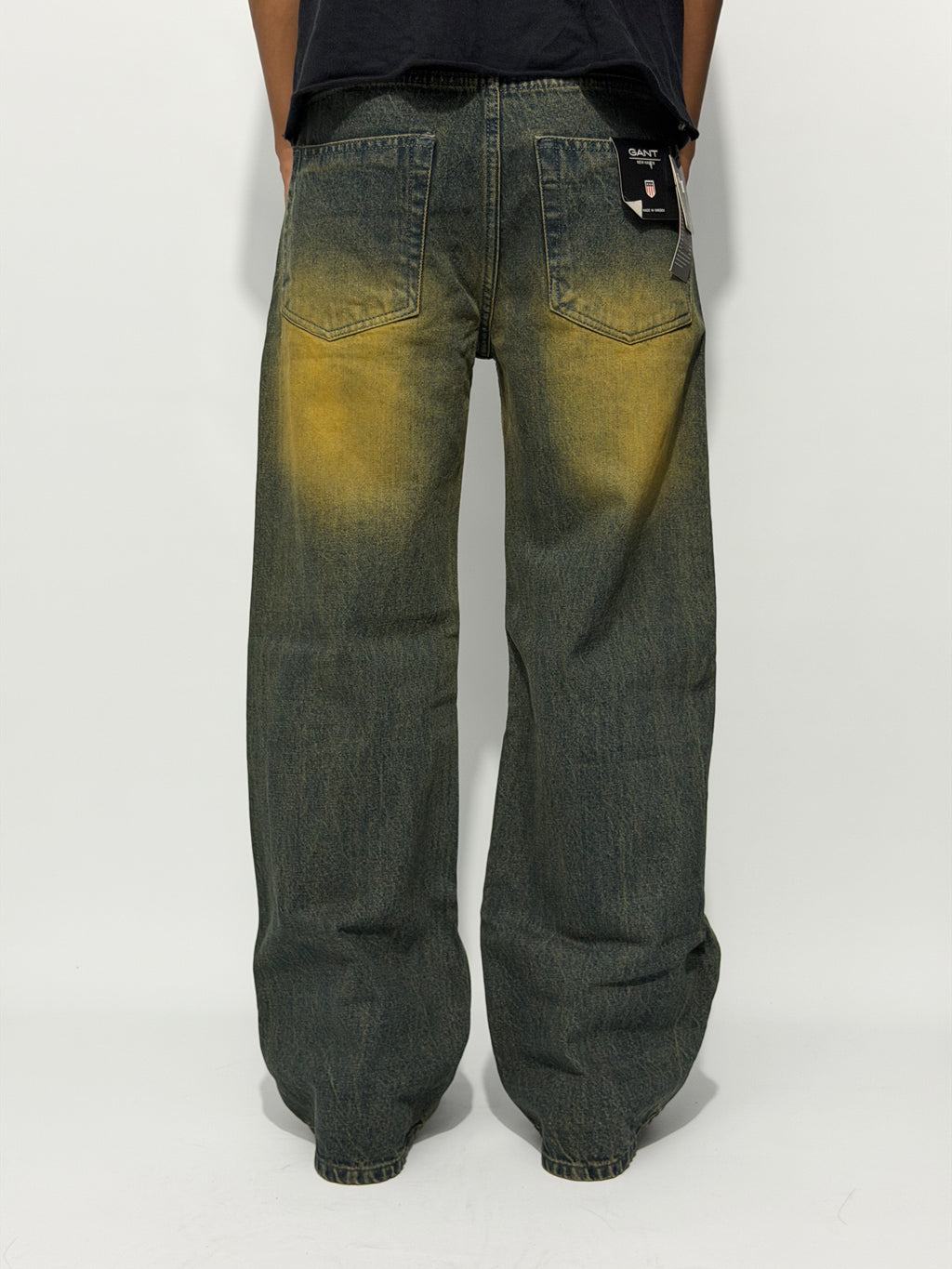 OLIVE FADE GREEN BAGGY