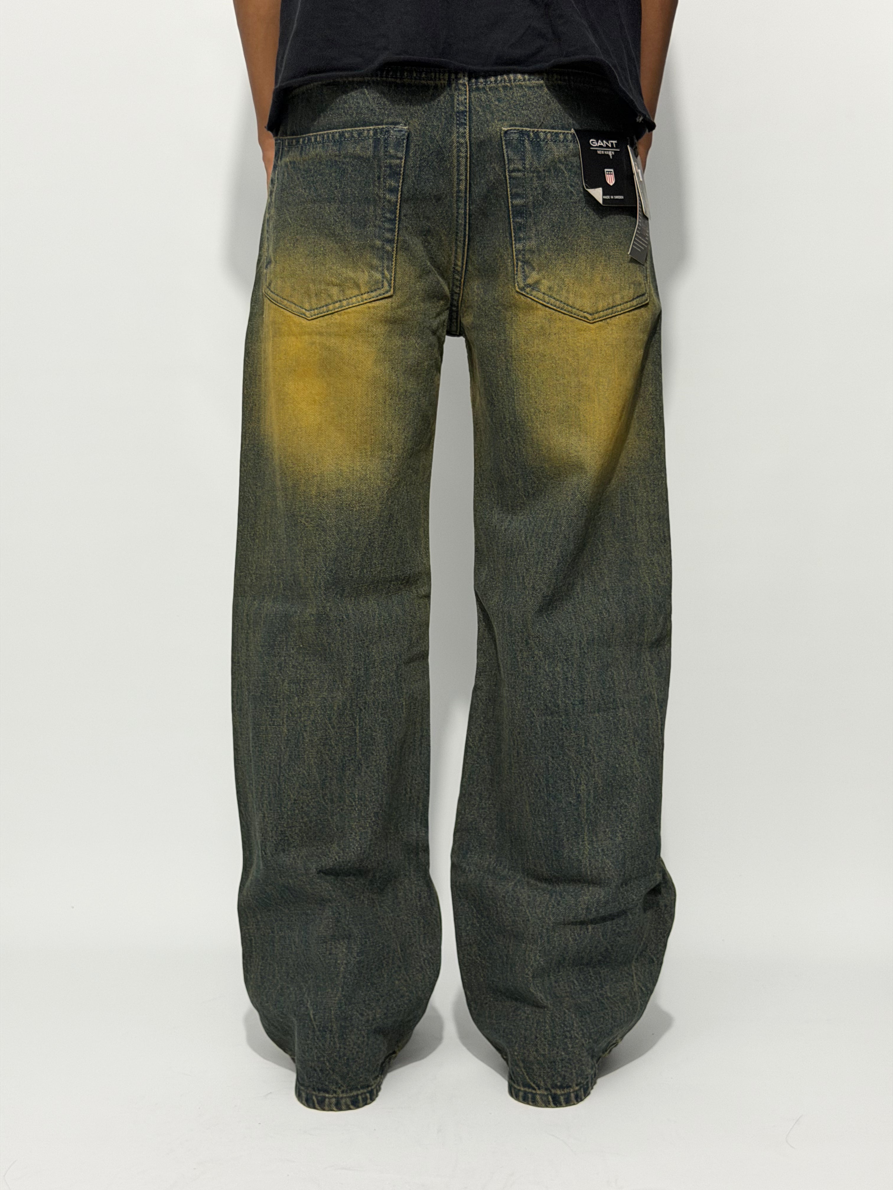 OLIVE FADE GREEN BAGGY