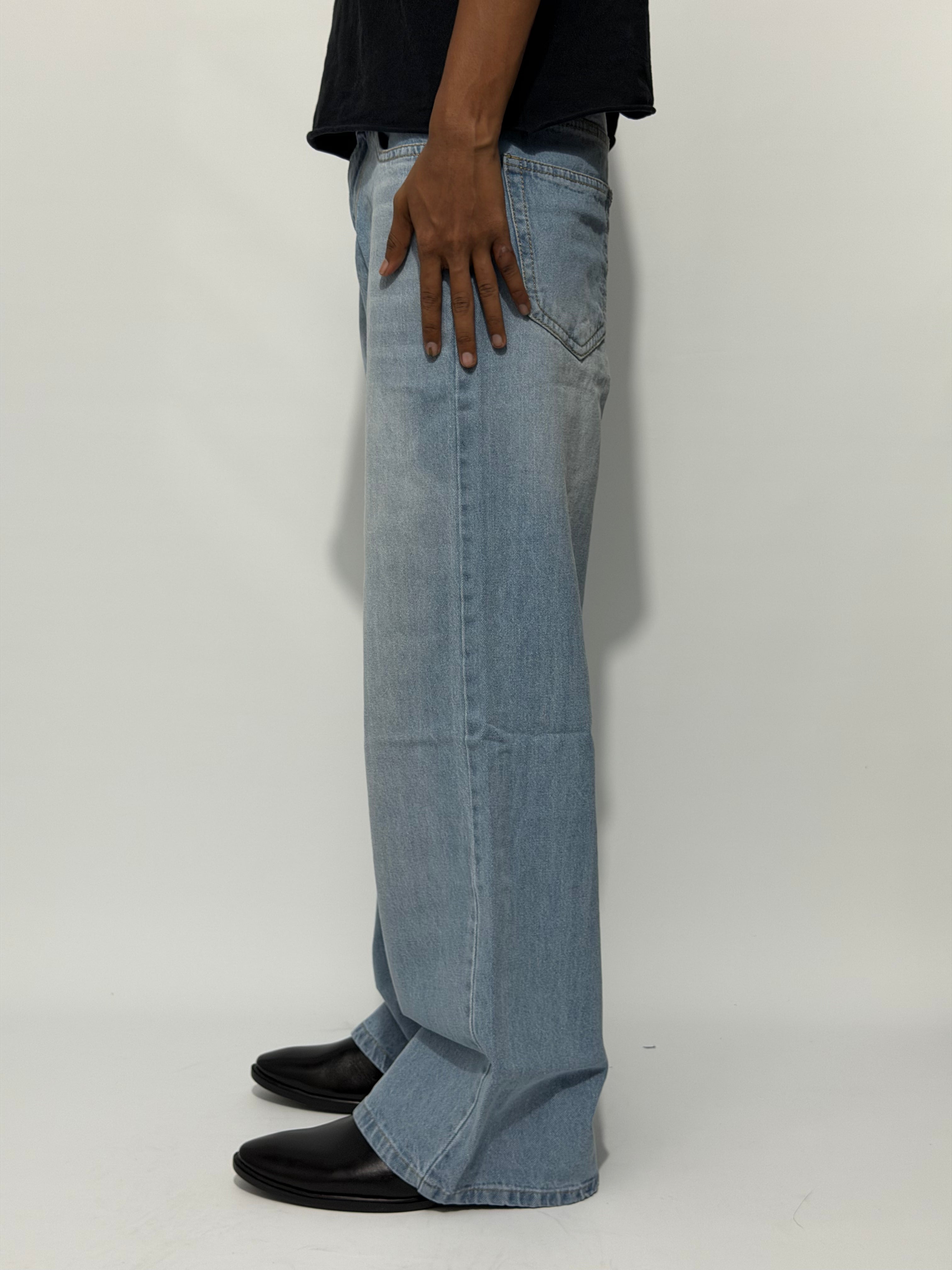 SKY BLUE WIDE LEG