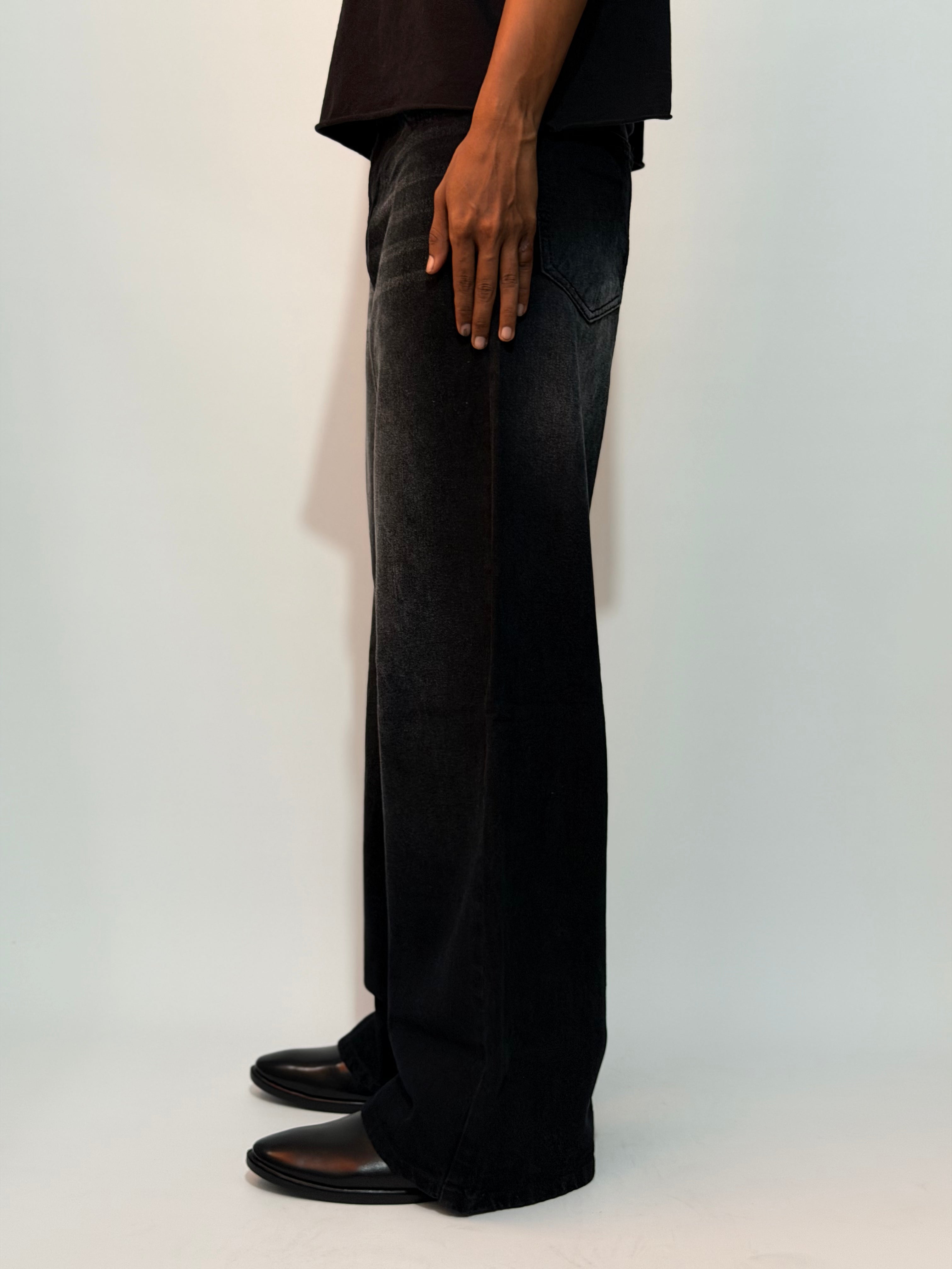 THE SMOKE GREY WIDE-LEG