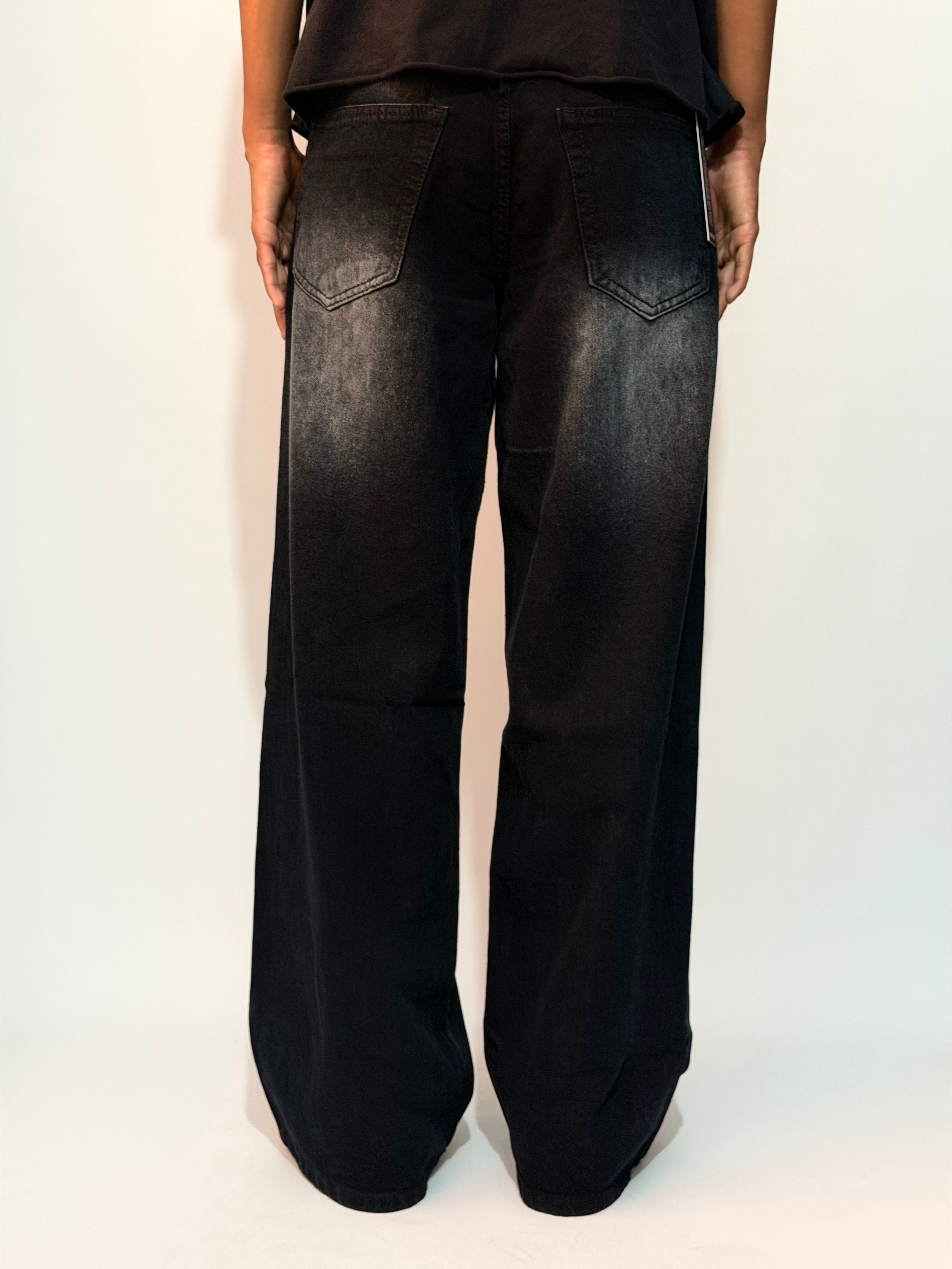 THE SMOKE GREY WIDE-LEG